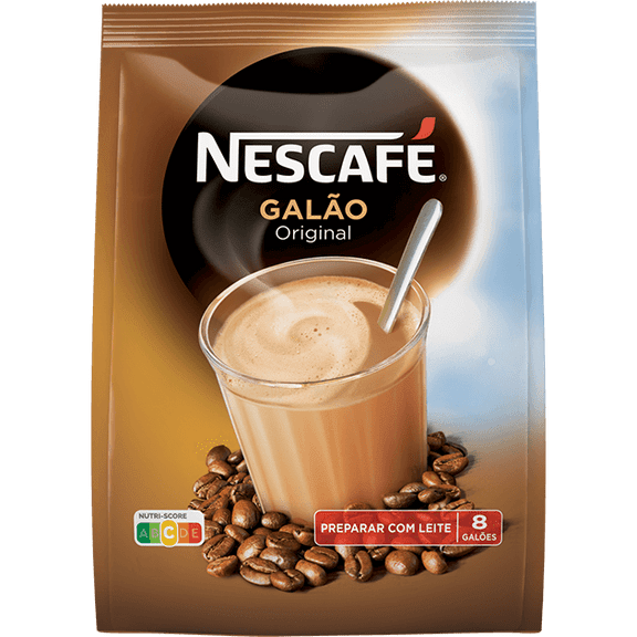 Nescafe Galao - Portuguese Galo Milk Coffee Drink (10 Sachets) 4.9 Oz