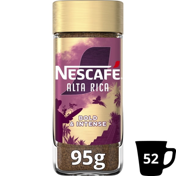 Nescafe Gold Blend Alta Rica Instant Coffee 95g, Imported from Britain