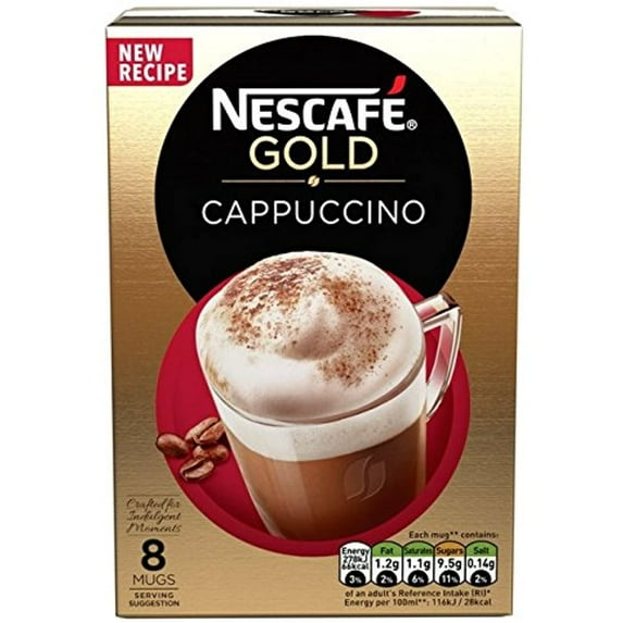 Nescafe Gold - Cafe Menu - Cappuccino (Case Of 12)