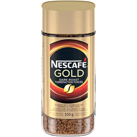 Nescafe Gold Dark Roast Instant, Ground Coffee, 100g/3.5oz