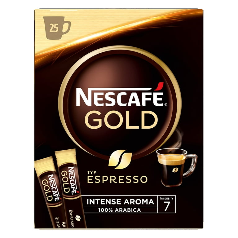 NESCAFÃ‰ Gold Espresso 100% Arabica Coffee Powder, Intense Aroma