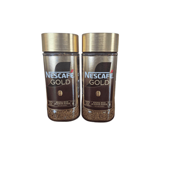 Nescafe Gold Instant Coffee (Gold, 100 Gram - 2 pack)