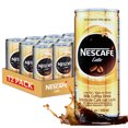 thumbnail image 1 of Nescafe Iced Coffee Drinks in Cans - 12 Pack Canned Coffee Drinks Beverages - Serve Chilled - Liquid Ice Coffee - Can Coffee, Iced & Ready to Drink - 8.1 oz Skinny Cans (Latte Flavor), 1 of 9