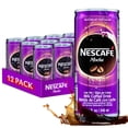 thumbnail image 1 of Nescafe Iced Coffee Drinks in Cans - 12 Pack Canned Coffee Drinks Beverages - Serve Chilled - Liquid Ice Coffee - Can Coffee, Iced & Ready to Drink - 8.1 oz Skinny Cans (Mocha Flavor), 1 of 9