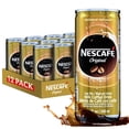 thumbnail image 1 of Nescafe Iced Coffee Drinks in Cans - 12 Pack Canned Coffee Drinks Beverages - Serve Chilled - Liquid Ice Coffee - Can Coffee, Iced & Ready to Drink - 8.1 oz Skinny Cans (Original Flavor), 1 of 9