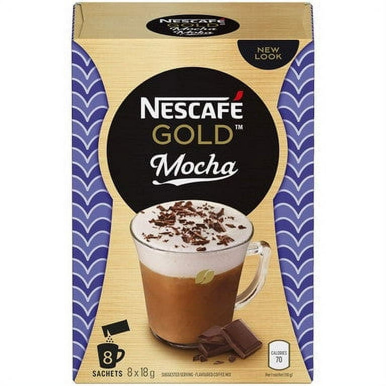 にゃプチーノ NESCAFÃ‰ Mocha Cappuccino Instant Coffee Mix, 48 Sachets