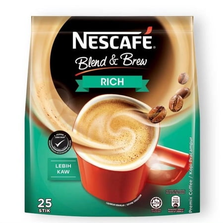 NESCAFE - RICH BLEND-260 CUPS 12x475 GR