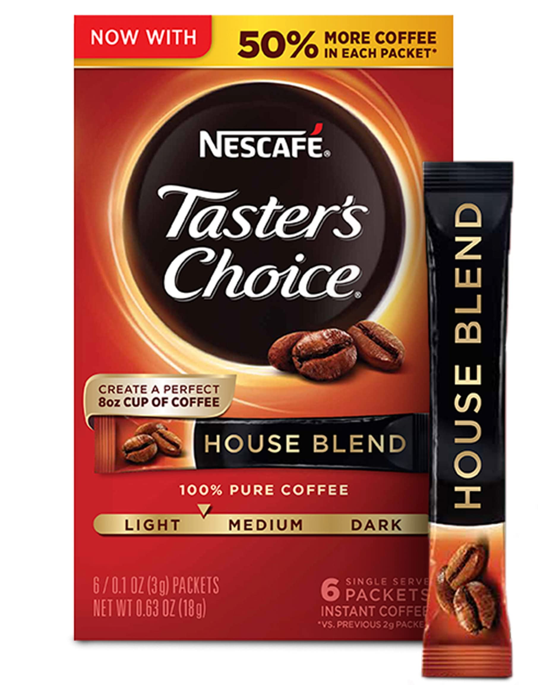 Nescafe Taster,S Choice House Blend 6 Ct Packets (Pack Of 6)