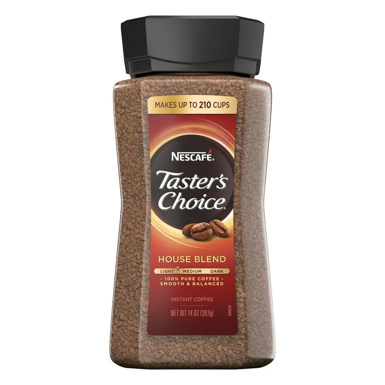 Nescafe Taster's Choice House Blend, Light/Medium Roast