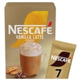 thumbnail image 1 of Nescafe Vanilla Latte Instant Coffee 7 Sachets, Imported from Britain, 1 of 5