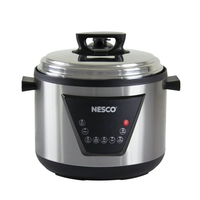 Nesco 11 Quart MultiFunction Pressure Cooker Stainless Steel