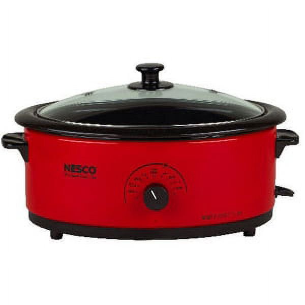 Nesco 6Quart Roaster Oven, Red