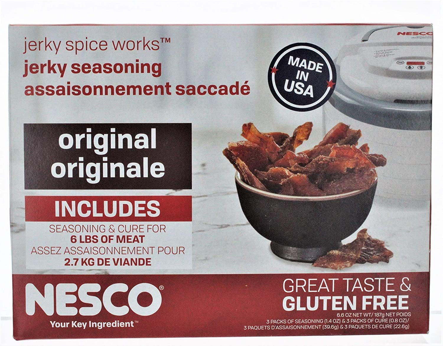 Nesco American Harvest Open Country Jerky Seasoning/Cure Mix