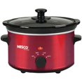 thumbnail image 1 of Nesco American Harvest SC-150R 1.5 qt. Slow Oval Cooker - Metallic Red, Red, 1 of 1