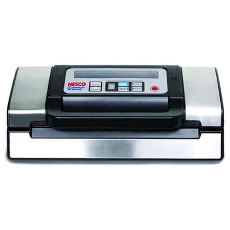 Nesco American Harvest VS-12 130 watt Deluxe Vacuum Food Sealer with Bag Cutter - Stainless Steel
