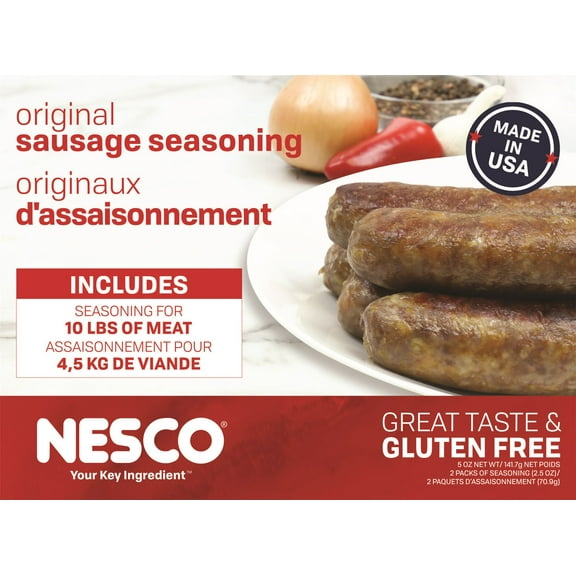 Nesco - OSS-10N Originial Sausage Seasoning, 10 lb Yield