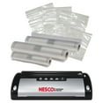 Nesco VS02 Vacuum Sealer (130Watt; Black & Silver) & Vacuum Sealer