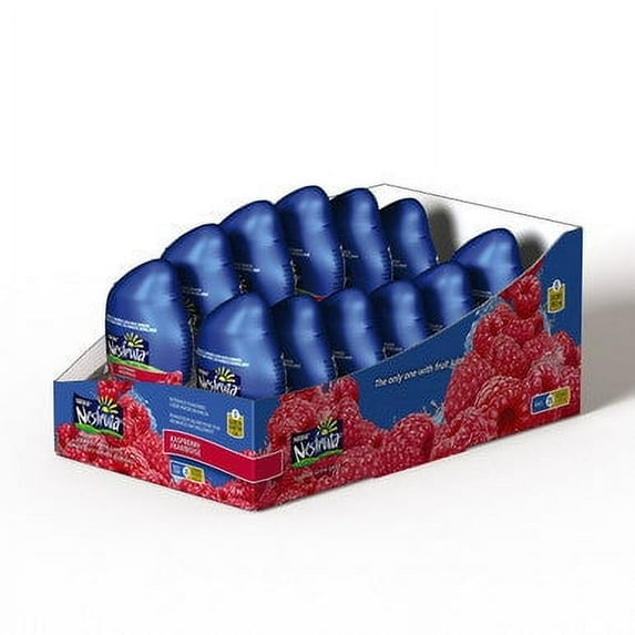 Nesfruta Liquid Water Enhancer, Raspberry Flavour, 52ml bottle (12ct.) (Imported from Canada)
