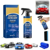 Neslemy 3 in 1 Quickly Car Coating Spray, Multi-Functional Waterless Coatings Renewal Agent ,For Cars, Boats, Motorcycles