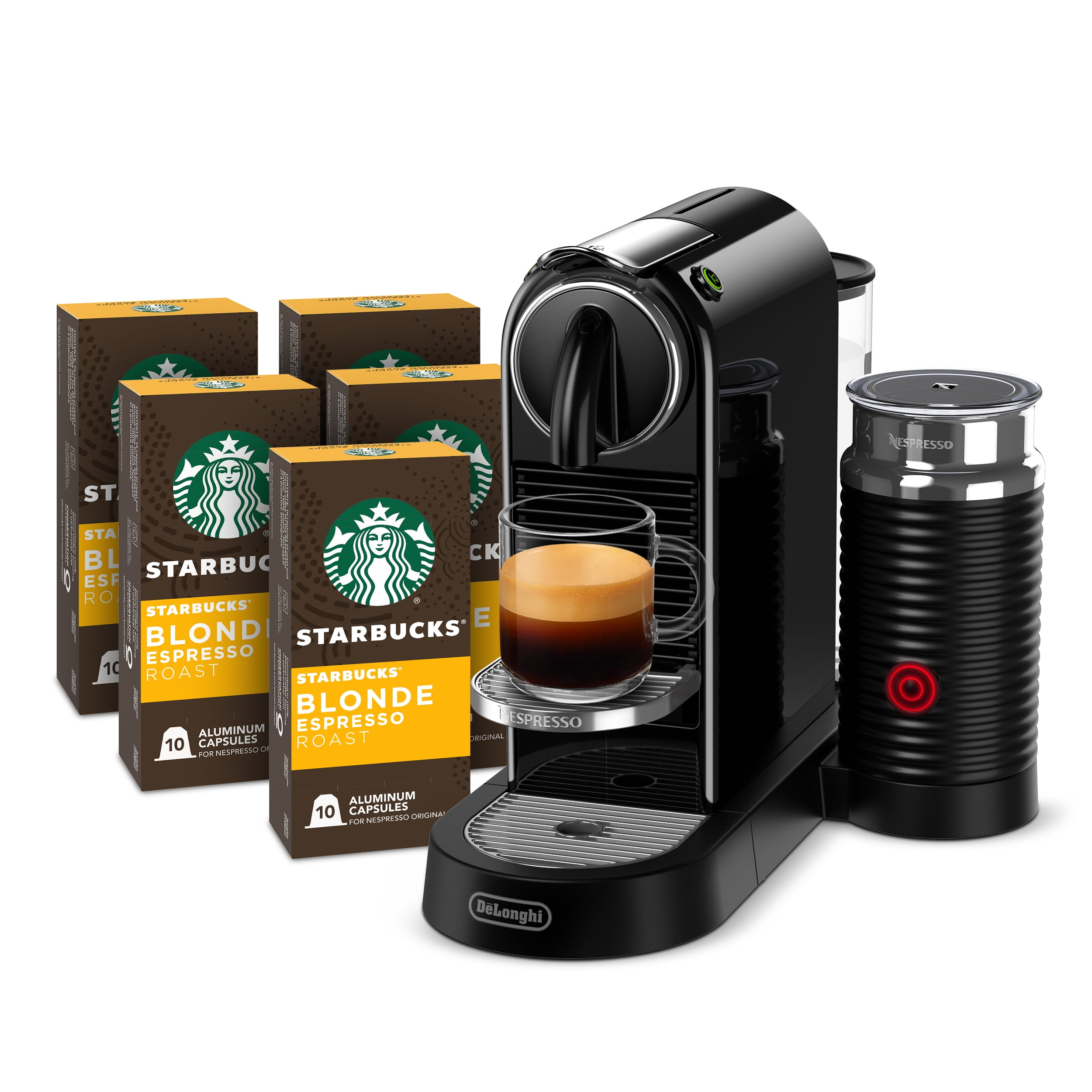 【お得なセット!】Nespresso エスプレッソマシン&ミルクフォーマー Nespresso Bundle, CitiZ&Milk Espresso Machine and Starbucks