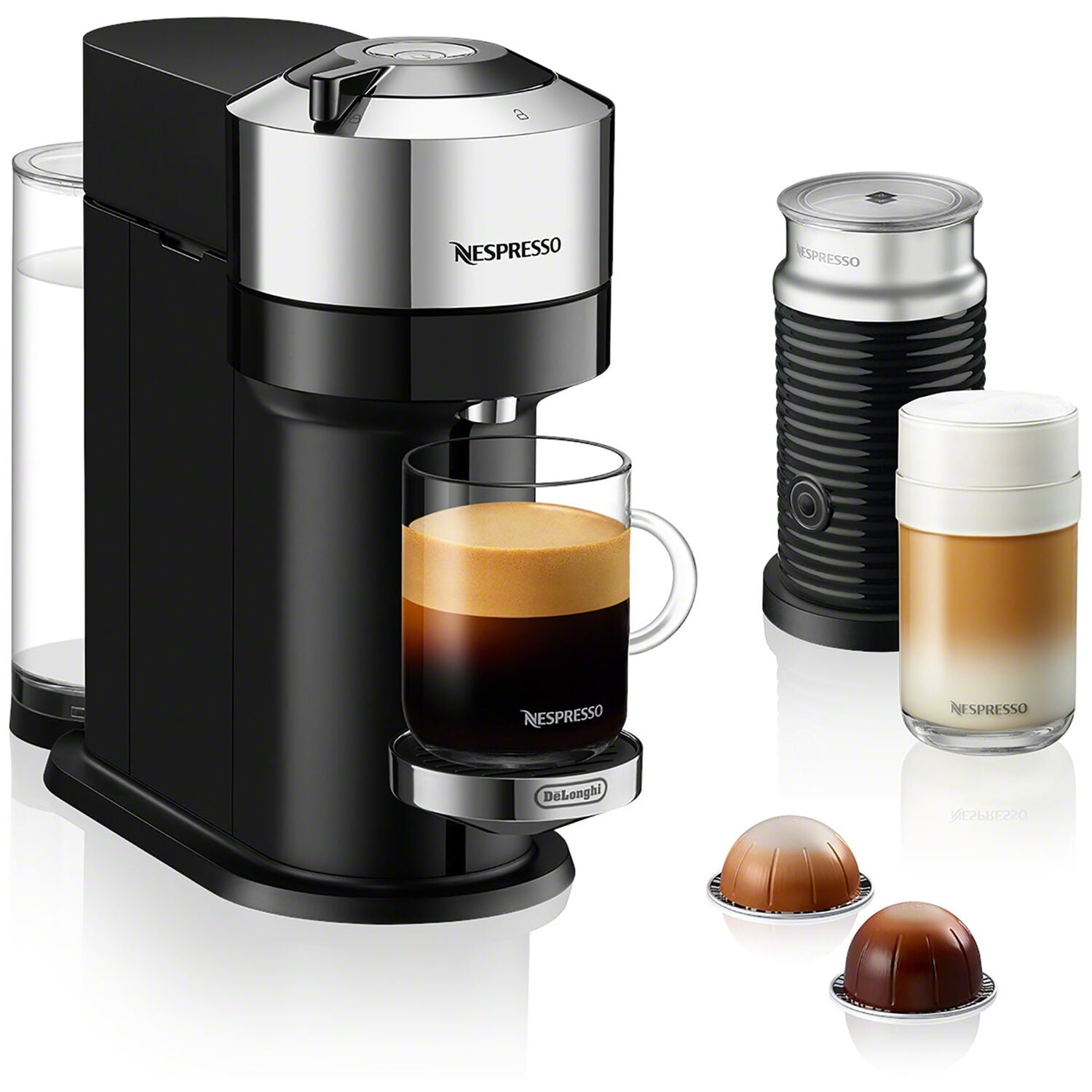 日本に Nespresso and Coffee Premium Next Vertuo New De'Longhi By コーヒーメーカー・エスプレッソマシン