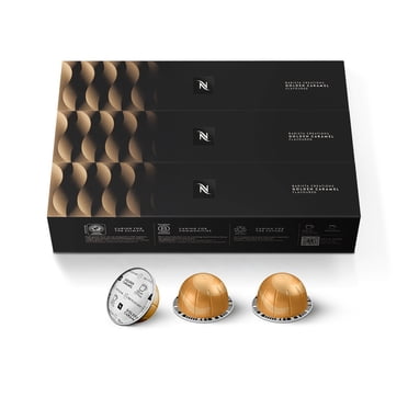 Nespresso Capsules Vertuo, Golden Caramel, Medium Roast Coffee, 30-Count Coffee Pods