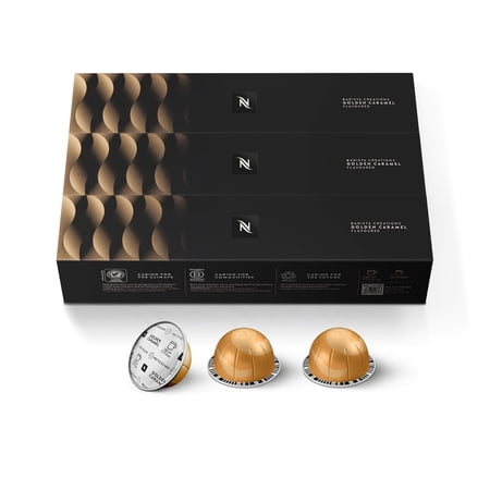 Nespresso Capsules Vertuo, Golden Caramel, Medium Roast Coffee, 30-Count Coffee Pods price history on PriceWatchPro