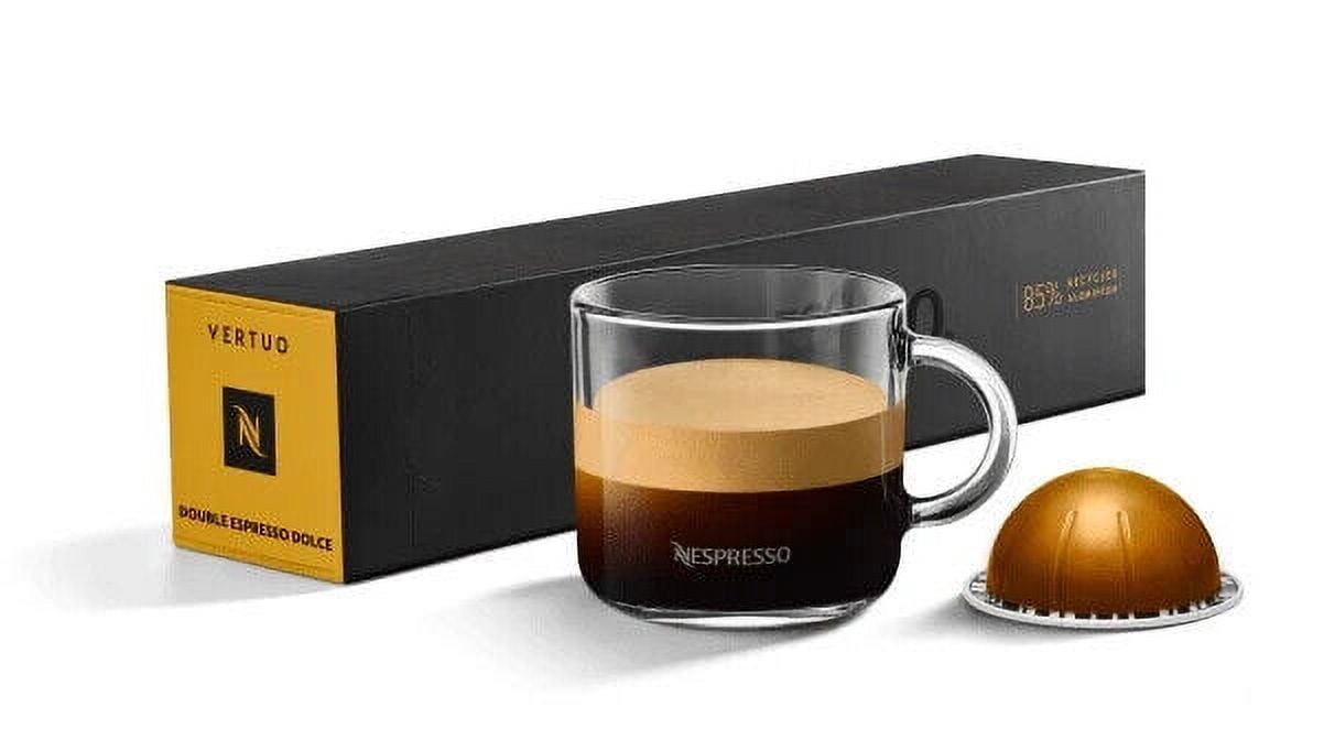 Nespresso Vertuo Espresso Capsules, Double Espresso Scuro - 40 Count 
