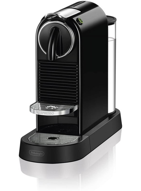 Nespresso CitiZ Coffee and Espresso Machine by De&#39;Longhi with Milk Frother  Black