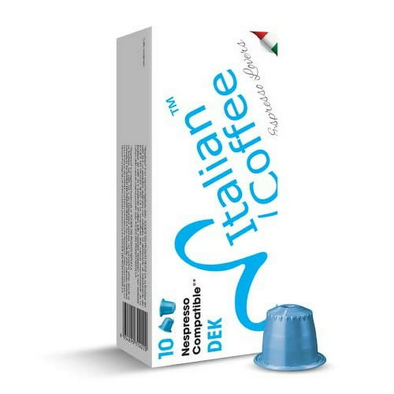 Nespresso Compatible Capsules, Decaffeinated 100 Count