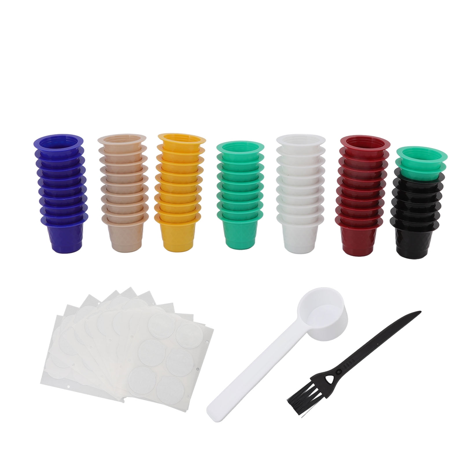 Nespresso Compatible Coffee Capsule Filter, 60-Piece Refillable ...