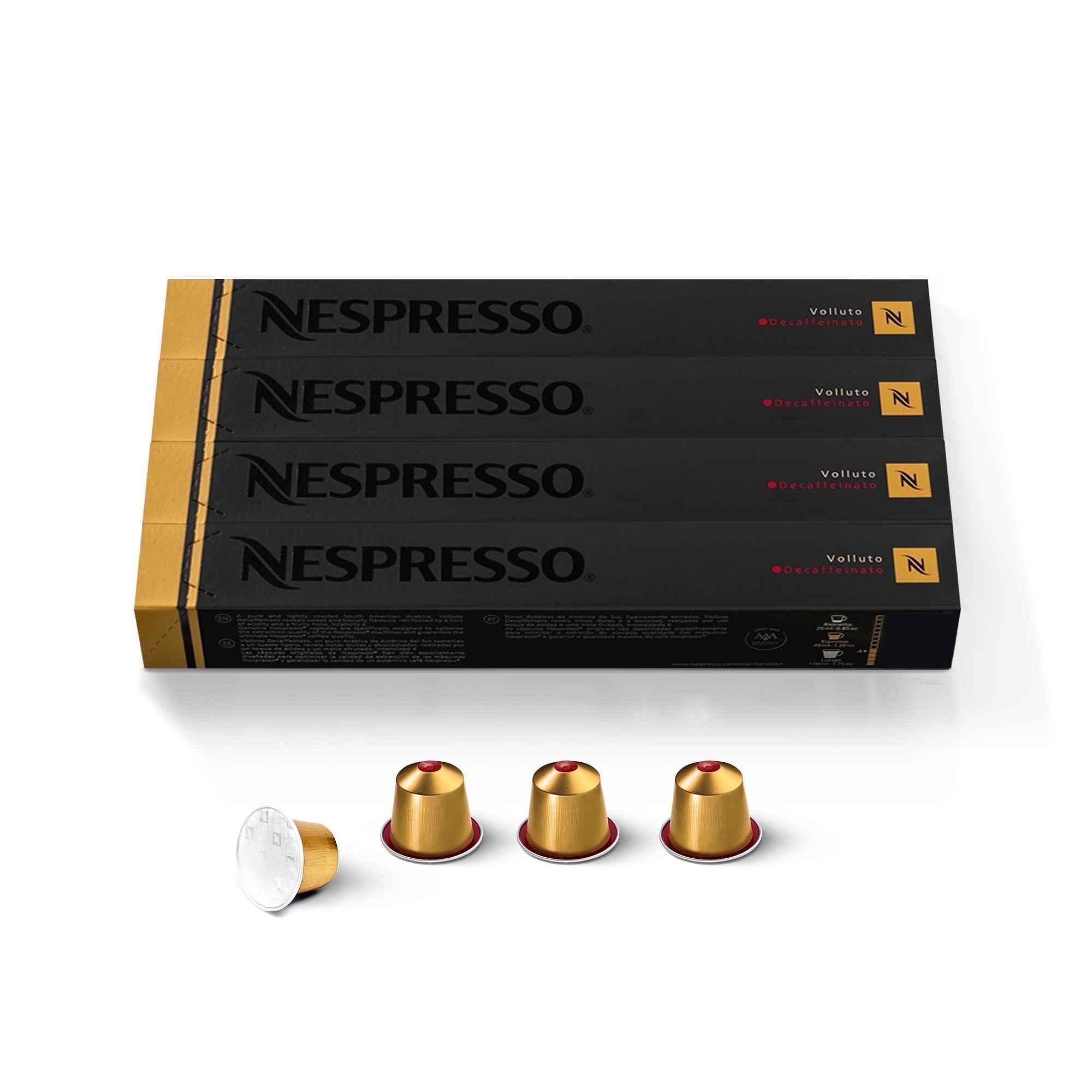人気絶頂 Nespresso Volluto Pods, Coffee Decaffeinated OriginalLine コーヒー
