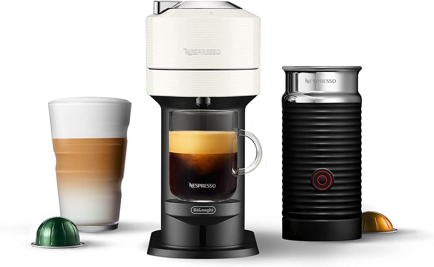 Nespresso ENV120WAE Vertuo Next Coffee and Maker, Machine + White - Walmart.com