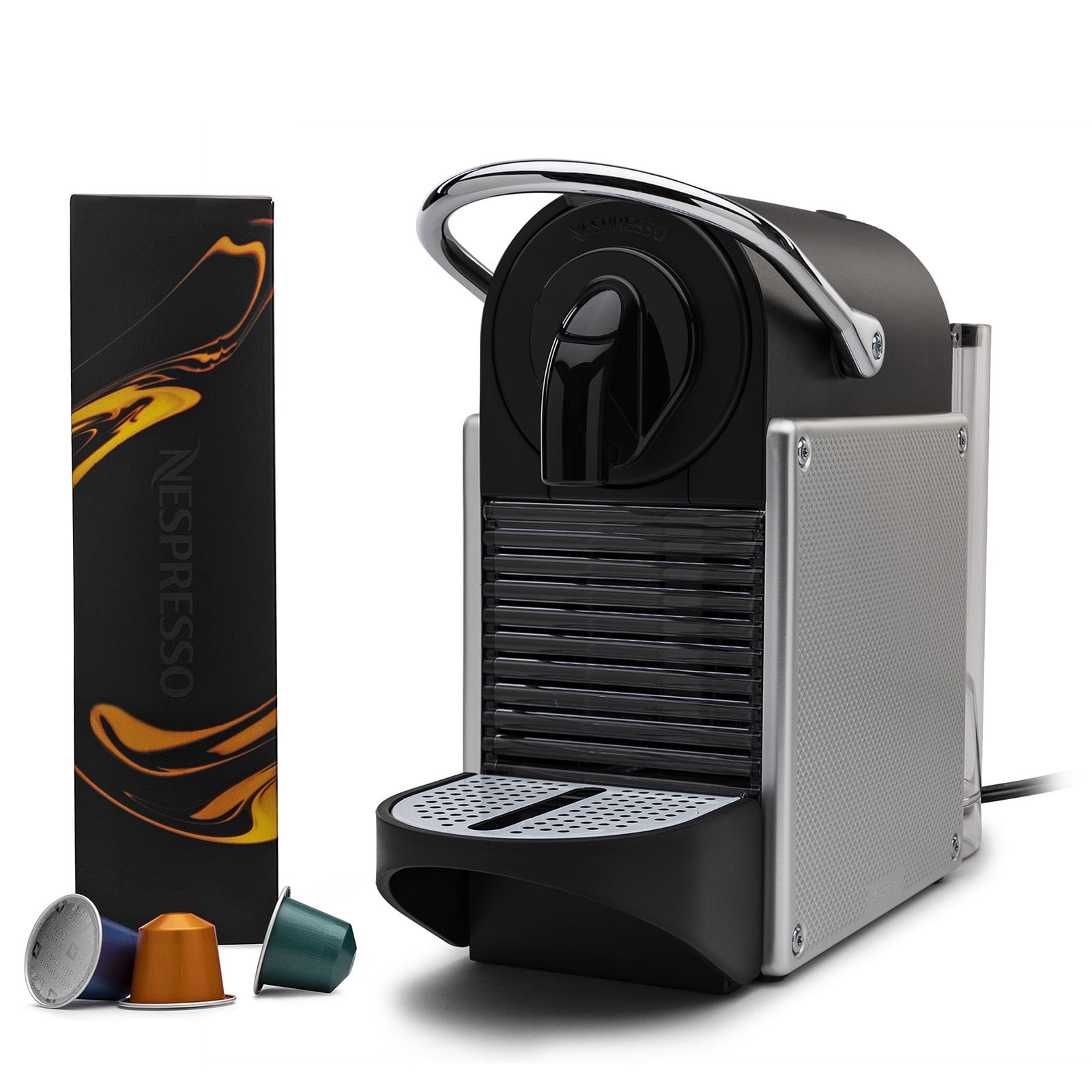 Nespresso Pixie Espresso Machine by Breville, Titan - BEC440TTN