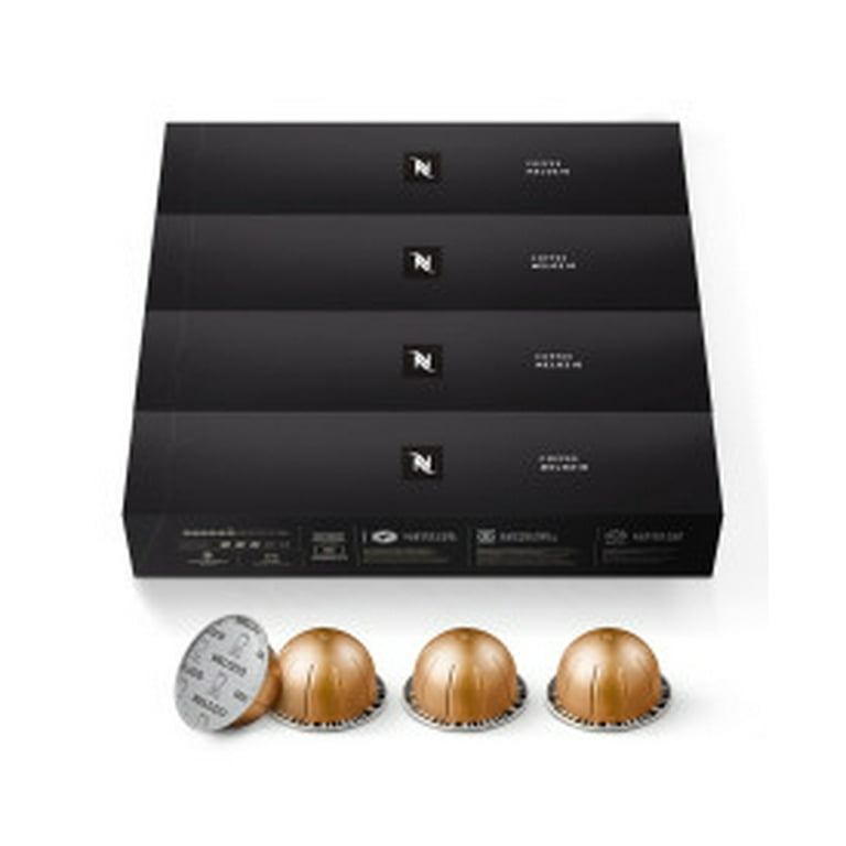 Nespresso Vertuo Compatible Espresso Machine Pods Melozio Coffee Capsules 40 Count Walmart