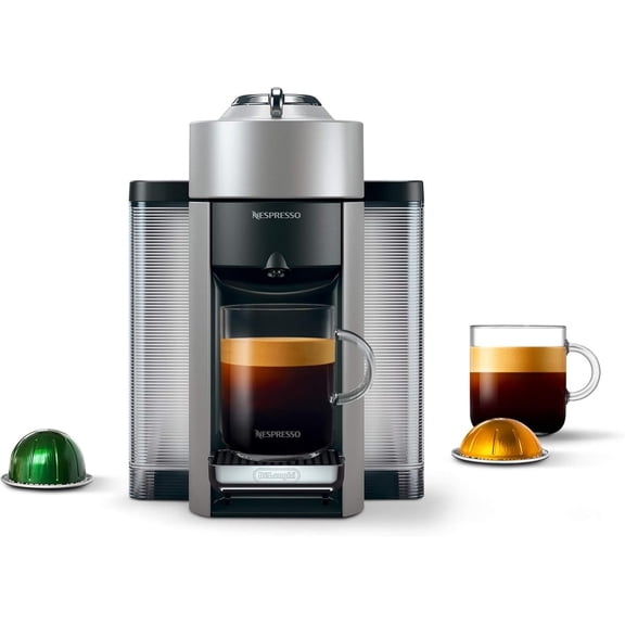 Nespresso Vertuo Coffee and Espresso Machine by , 1597 milliliters, Silver