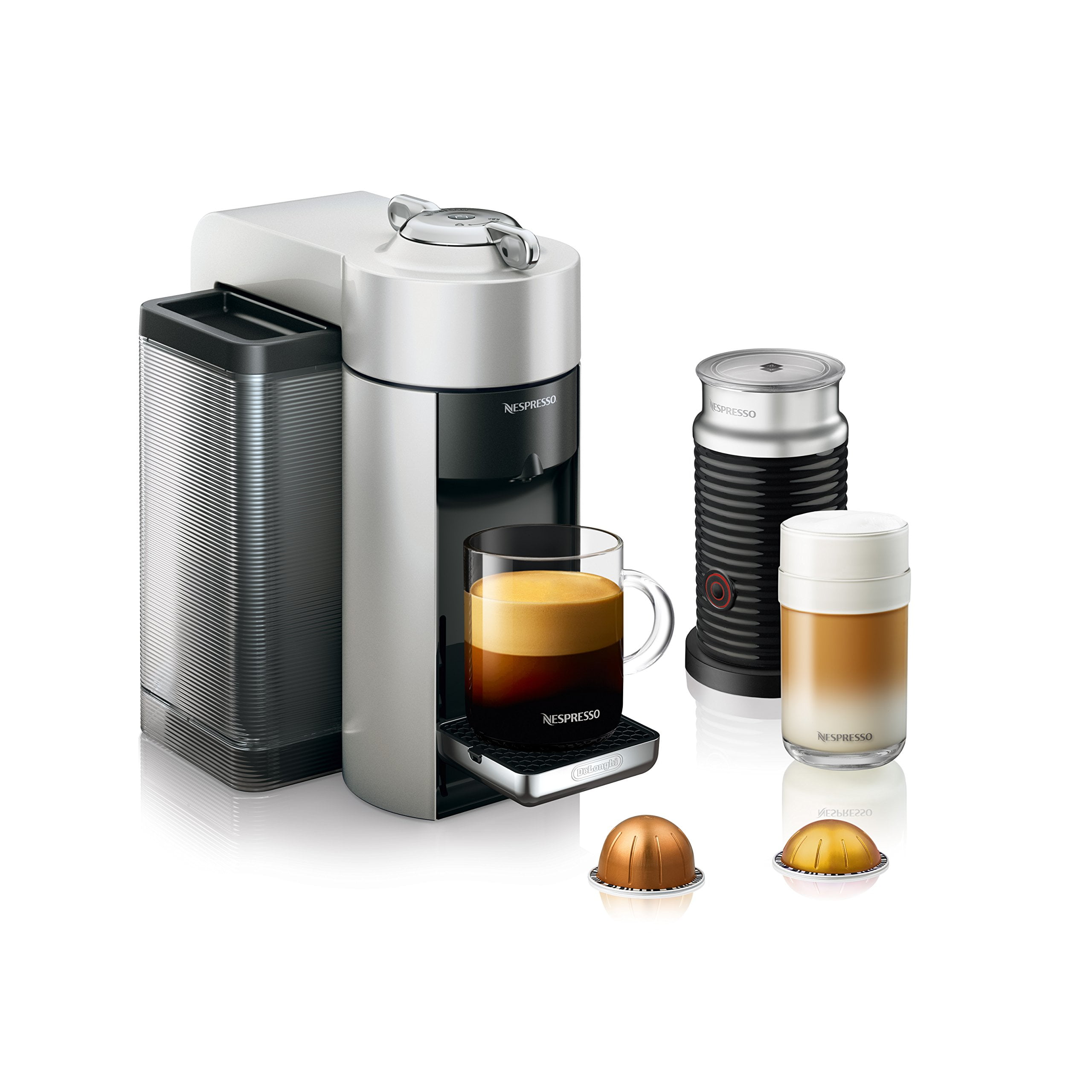 Nespresso Vertuo Next Deluxe Espresso Machine by DeLonghi with Aerocci –  Whole Latte Love