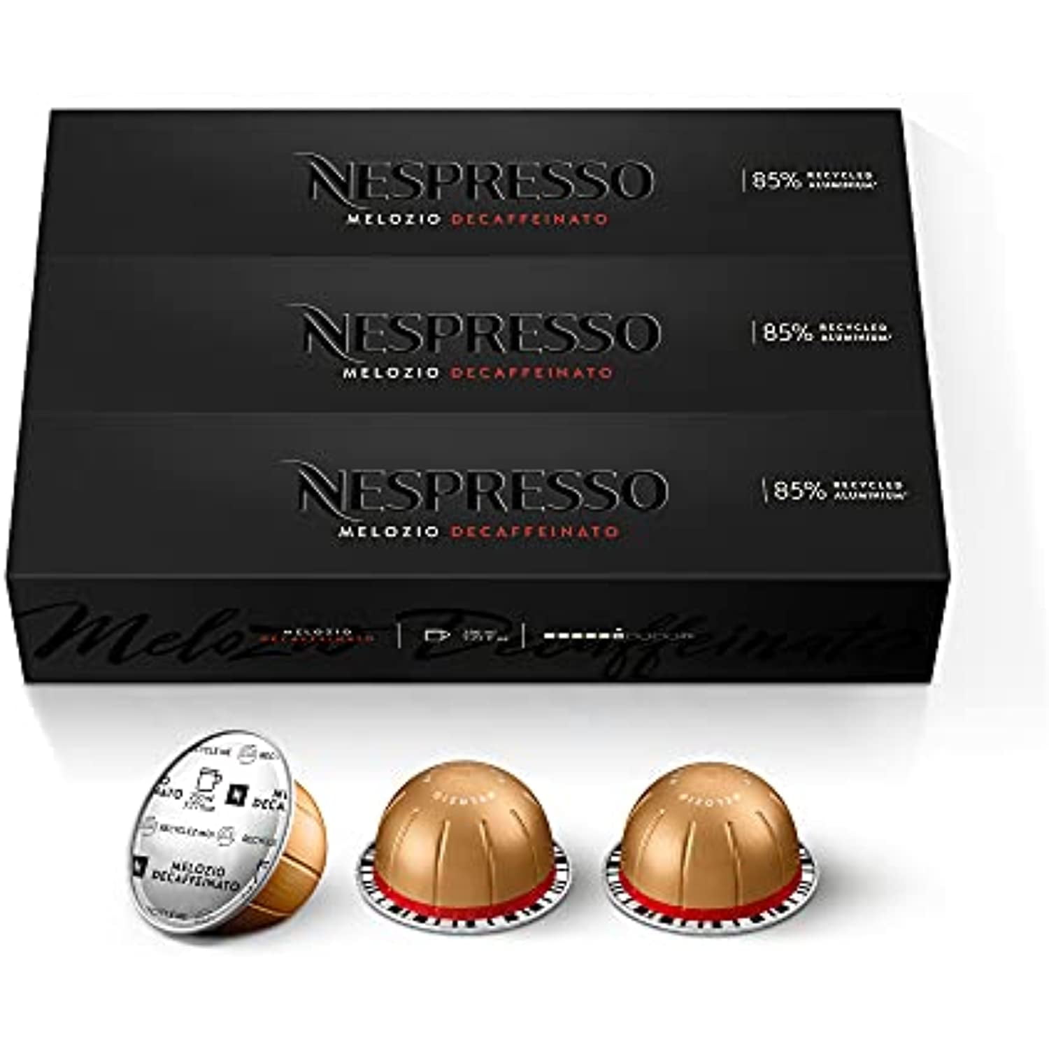 Nespresso Vertuo Melozio Decaffeinato Medium Roast Espresso 30