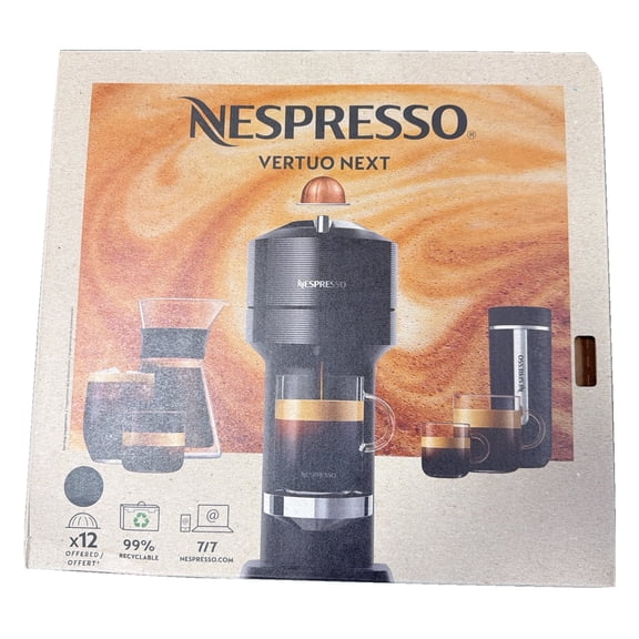 Nespresso Vertuo Next Coffee and Espresso Machine, Classic Black, Single Serve