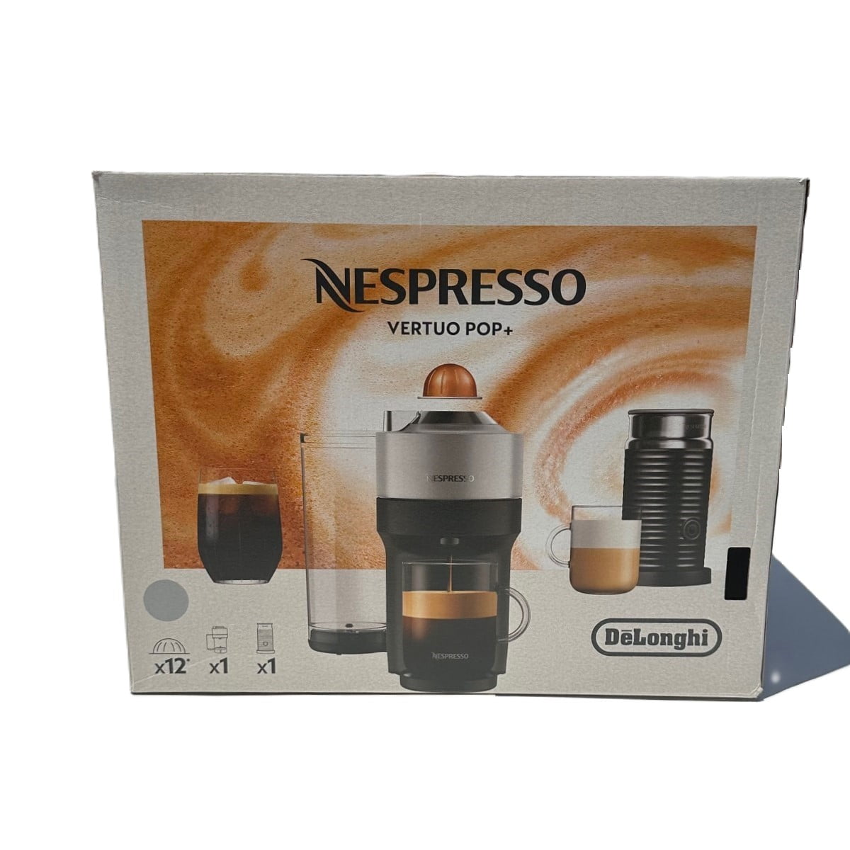 Nespresso VertuoPOP Dark Gray Coffee and Espresso Maker by Breville