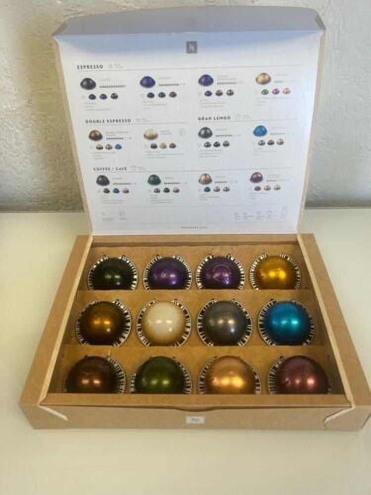 Nespresso VertuoLine Variety Sampler 12 Capsules UK Ubuy