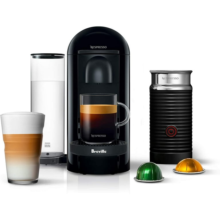 Nespresso BNV450IBL1BUC1 VertuoPlus Coffee Espresso Machine by Breville Black