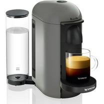 Nespresso VertuoPlus Coffee and Espresso Maker by Breville, Gray