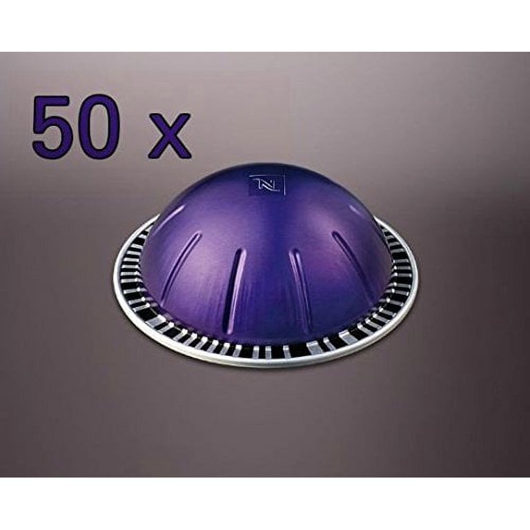 Nespresso Vertuo Altissio Decaffeinato, Dark Roast Espresso, 50 Count  Coffee Capsules 