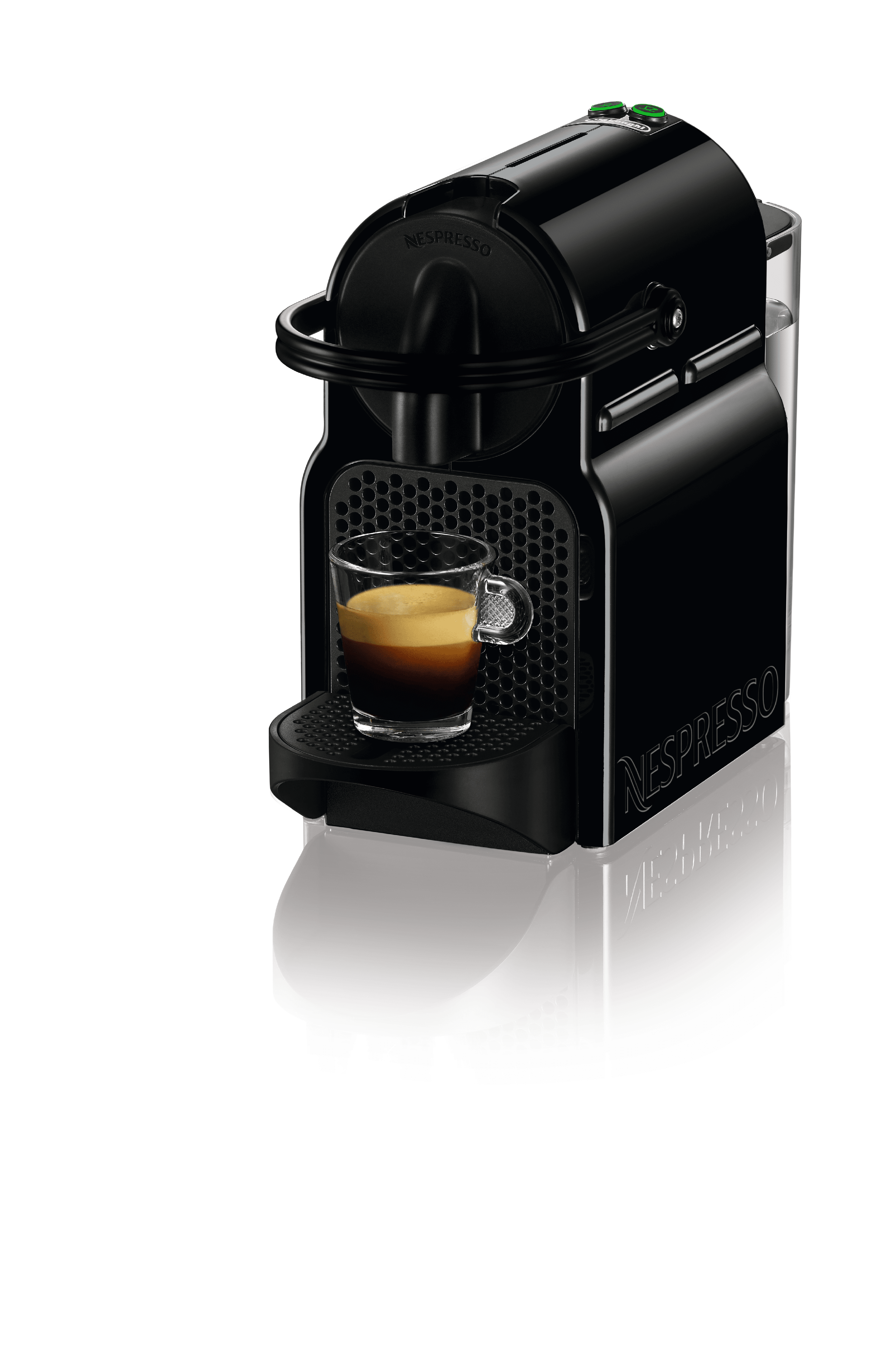 kapillærer Aflede Glimte Nespresso by De'Longhi Inissia Single-Serve Espresso Machine in Black -  Walmart.com