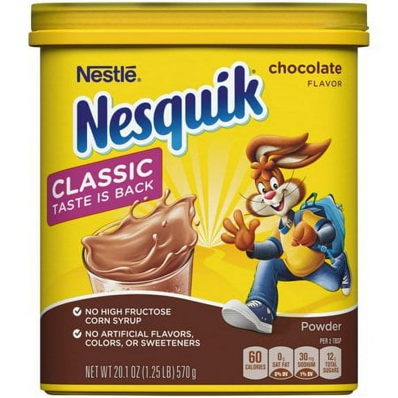 Nesquik Chocolate Powder 20.1oz (Pack of 12)