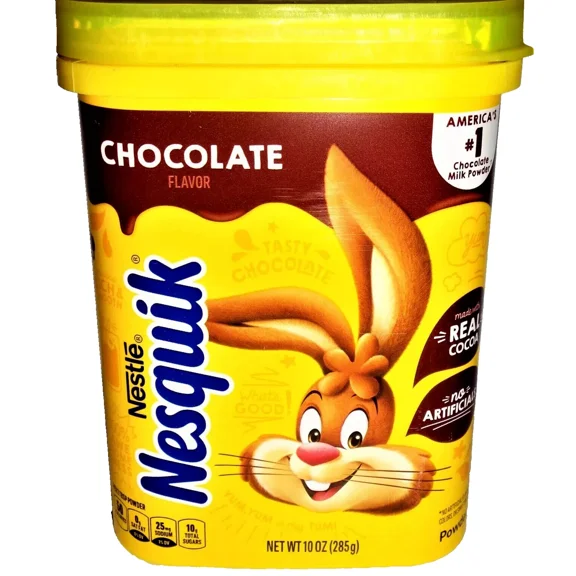 Nesquik, Nestle, Powder, Chocolate, 10 oz Pack of 4