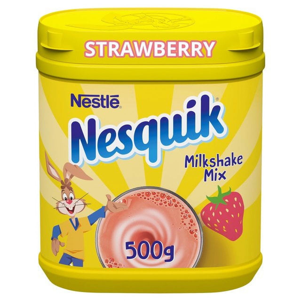 Nesquik Strawberry Milkshake Mix 500G..