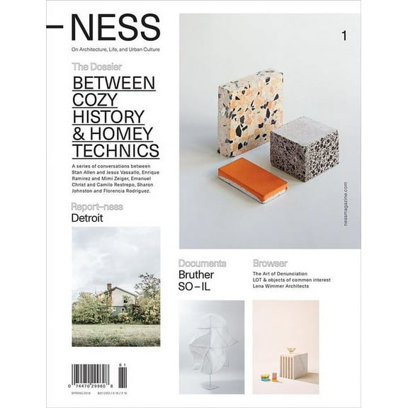 Ness. on Architecture, Life, and Urban Culture: -Ness 1: On Architecture, Life, and Urban Culture: Between Cozy History and Homey Technics (Paperback)