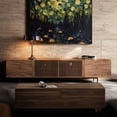 thumbnail image 1 of NessCarsti 70.87-Inch TV Stand with 4 Doors & Storage - Mid-Century Modern Walnut Entertainment Center for TVs up to 70", Compatible with Walmart, 1 of 9
